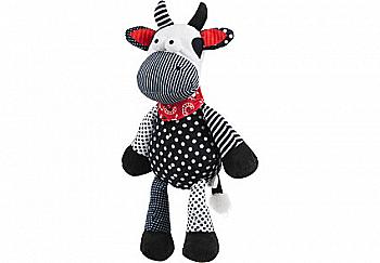 Мягкая игрушка Same Toy Корова/Бык 30 см, черно-белый, A1057/30 Мягкая игрушка Same Toy Корова/Бык 30 см, черно-белый, A1057/30