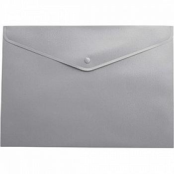 Папка-конверт А5 на кнопці, сіра ВМ 3935-09 ***