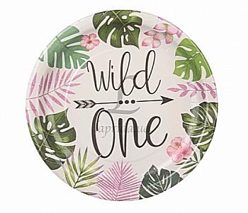 Тарелки бумажные 23 см, 8 шт, 5-70220