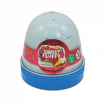 Лизун-антистресс "Sweet fluffy" Крем Брюле 120 мл, 80078 Лизун-антистресс "Sweet fluffy" Крем Брюле 120 мл, 80078