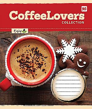 Тетрадь 96 лин. YES Coffee Lovers-18 762251 (3356) Тетрадь 96 лин. YES Coffee Lovers-18 762251 (3356)