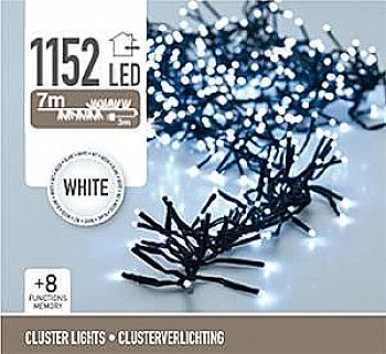 Гирлянда пучковая с LED-ламп, 1152 шт., белый свет, черная проволока (от сети), AX8502040 Гирлянда пучковая с LED-ламп, 1152 шт., белый свет, черная проволока (от сети), AX8502040