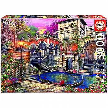 Пазл "3000" - Романтична Венеція, Educa, 16320