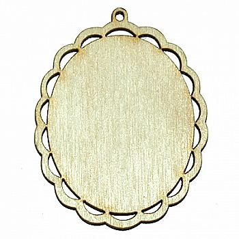 Заготівка дерев`яна Основи і кулони, в асортименті, 811 Заготівка дерев`яна Основи і кулони, в асортименті, 811