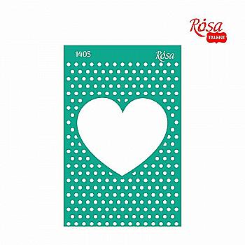 Трафарет самоклеящийся Фоновый 13*20 см №1405 Love, ROSA Talent Трафарет самоклеящийся Фоновый 13*20 см №1405 Love, ROSA Talent
