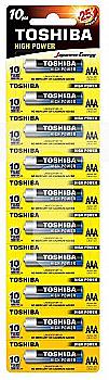 Батарейка TOSHIBA LR03 HP Alkaline BP (10 шт/бл.) цена указ. за шт. Батарейка TOSHIBA LR03 HP Alkaline BP (10 шт/бл.) цена указ. за шт.