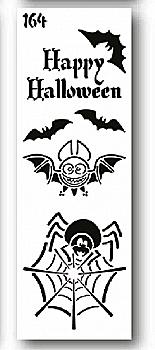 Трафарет декоративный 11*32 см №164 Happy Halloween! Art, 10636 Трафарет декоративный 11*32 см №164 Happy Halloween! Art, 10636
