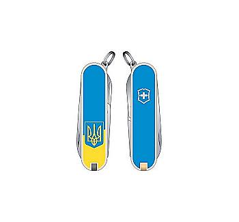 Нож Classic SD Ukraine 58 мм/7предм/белый/желто-голуб. Герб/голуб., Vx0.6223.7_T0030r Нож Classic SD Ukraine 58 мм/7предм/белый/желто-голуб. Герб/голуб., Vx0.6223.7_T0030r