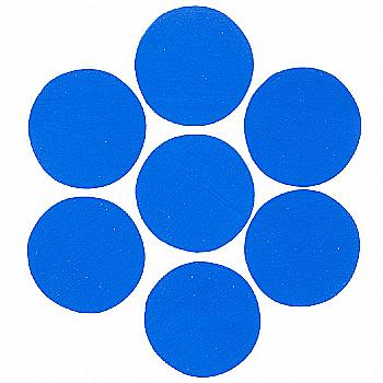 Конфетті кружечки синій 100 гр, 3501-0064 Конфетті кружечки синій 100 гр, 3501-0064