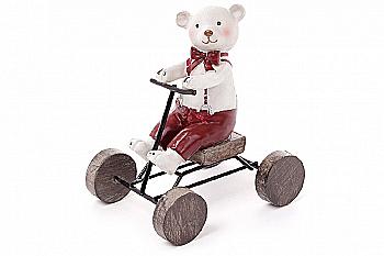 Декоративна статуетка Мишка-візник 12 см, 838-144