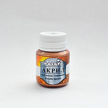 Акрил для декора Metalliс "Бронза", 20 мл, 98307 Акрил для декора Metalliс "Бронза", 20 мл, 98307