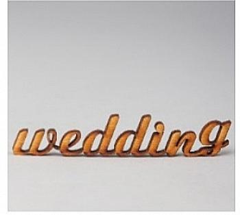 Заготовка деревянная Wedding, МС34
