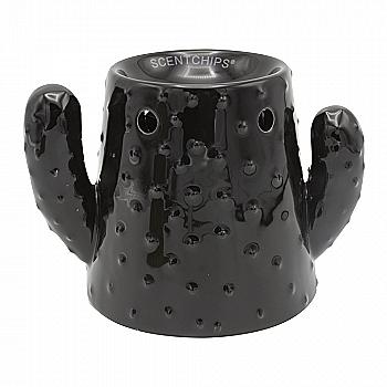 Аромалампа Scentchips Cactus 11*11*15 см, чёрный, 808519 Аромалампа Scentchips Cactus 11*11*15 см, чёрный, 808519