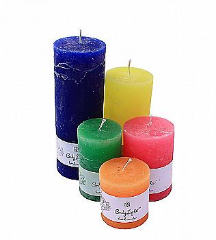 Свічка 7*20 см, темно-червоний, С07*20/1-3.1, Candy Light