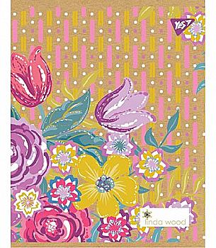 Тетрадь А5 48 кл. YES "Linda Wood", 681563