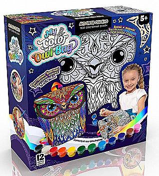 Набір креативної творчості "My Color Owl-Bag", рюкзачок-сова , (рос), COWL-01-01 Набір креативної творчості "My Color Owl-Bag", рюкзачок-сова , (рос), COWL-01-01