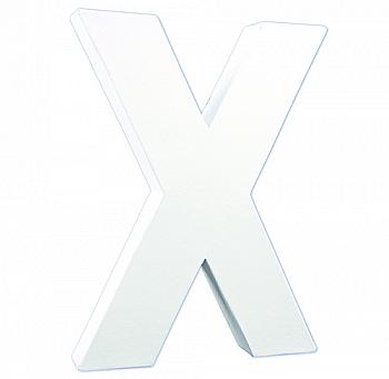 Заготовка из папье-маше Буква "X" 3*16,5*20,5 см, AC723C ТМ "Clairefontaine" Заготовка из папье-маше Буква "X" 3*16,5*20,5 см, AC723C ТМ "Clairefontaine"