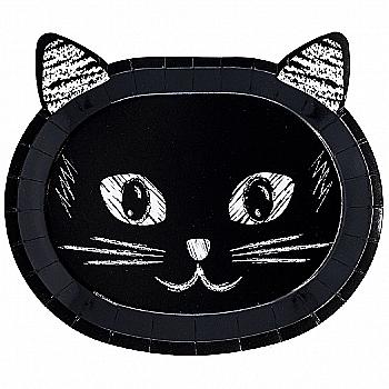 Тарелка Котики, фигурная, 23 см, 6 шт., 1502-4556