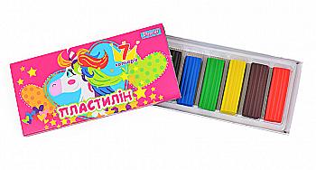 Пластилін 7 кол. "Magic unicorn", 540415 1 Вересня Пластилін 7 кол. "Magic unicorn", 540415 1 Вересня