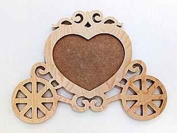 Заготівка дерев`яна "Фоторамка Карета", 2282