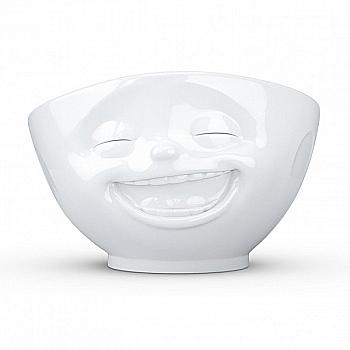 Піала Laughing Сміхотерапія, білий фарфор, 500 мл, Tassen, TASS10701/TA Піала Laughing Сміхотерапія, білий фарфор, 500 мл, Tassen, TASS10701/TA