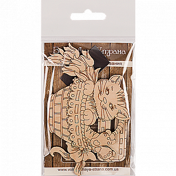 Заготовка деревянная для декорирования, FLC-303