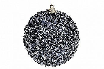 Куля ялинкова 8 см, опівнічний синій, 182-171