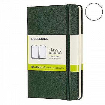 Записная книжка Миртовый Зеленый карман. нелинованный, Moleskine Classic, QP012K15 Записная книжка Миртовый Зеленый карман. нелинованный, Moleskine Classic, QP012K15
