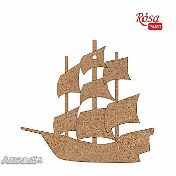 Заготовка Корабль, ДВП, 10,7*10 см, 1 шт, Rosa Talent (5) Заготовка Корабль, ДВП, 10,7*10 см, 1 шт, Rosa Talent (5)