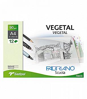 Калька в папці А4 12 арк. 90 г/м2 Vegetal для худ. робіт, F74233272 Sadipal Калька в папці А4 12 арк. 90 г/м2 Vegetal для худ. робіт, F74233272 Sadipal