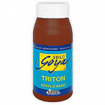 Фарба акрилова глянцева "Solo Goya" Triton 20 мл, коричневий гаванський, KR-17311R Фарба акрилова глянцева "Solo Goya" Triton 20 мл, коричневий гаванський, KR-17311R