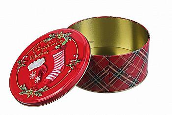 Подарункова коробка бляшана велика, 63-1163