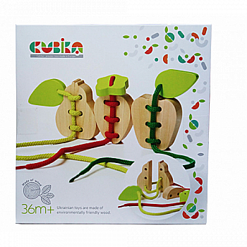 Гра-вязанка "Фрукти" Cubika, 14811 Гра-вязанка "Фрукти" Cubika, 14811