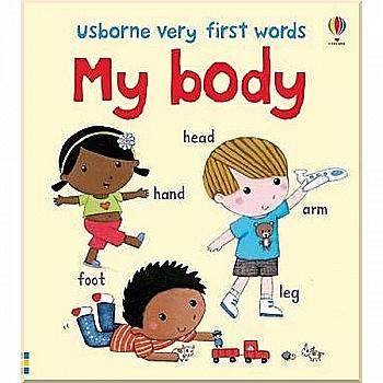 Книга "Very First Words My Body" (а) (5331)