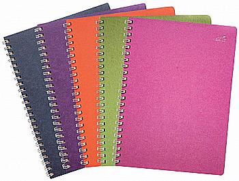 Блокнот кольоровий А5 75 арк., 80 г/м², 5 кольорових секторів, Smiltainis Блокнот кольоровий А5 75 арк., 80 г/м², 5 кольорових секторів, Smiltainis