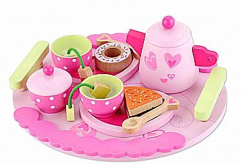 Іграшка дерев`яна Classic World "Набір для чаювання", 2807 Іграшка дерев`яна Classic World "Набір для чаювання", 2807