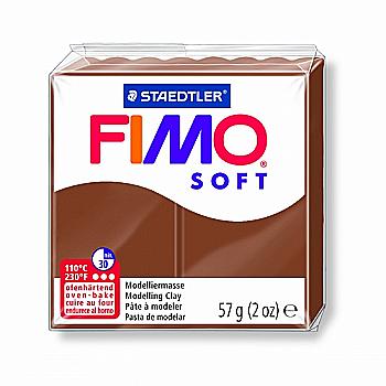Пластика Soft, Карамель, 57г, Fimo Пластика Soft, Карамель, 57г, Fimo