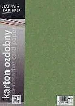 Папір декоративний картоний А4, Зелений "Leaves", 203606