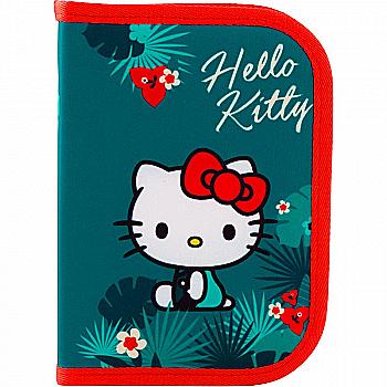 Пенал Kite Education 621 HK, 1 отд., 1 отворот, без наполнения., HK19-621 Пенал Kite Education 621 HK, 1 отд., 1 отворот, без наполнения., HK19-621
