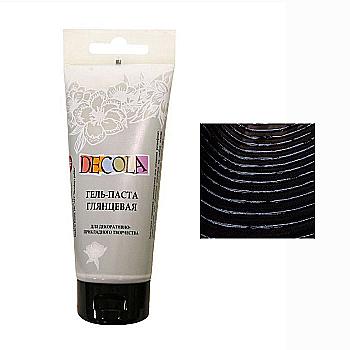 Гель-паста глянсова чорна 100 мл Decola Гель-паста глянсова чорна 100 мл Decola