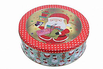 Подарункова коробка бляшана велика, 63-944