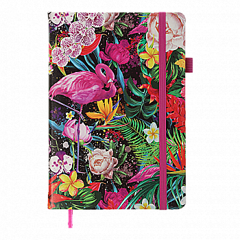 Блокнот деловой Exotic А5 96 л. кл, обл. искусственная кожа, розовый, BM.295124-10 Блокнот деловой Exotic А5 96 л. кл, обл. искусственная кожа, розовый, BM.295124-10