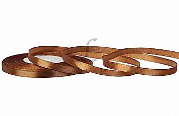 Лента атлас 12 мм-23 м, 158, коричневая