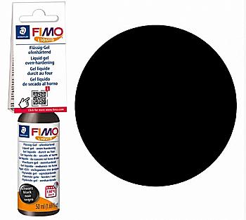Рідка пластика - гель, чорний, 50 мл, Fimo Рідка пластика - гель, чорний, 50 мл, Fimo
