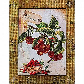 Набор для вышивания "Фрукты. Вишня" 16,5*21,5, ОР5513
