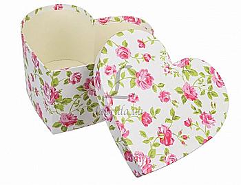 Подарункова коробка серце маленька, W5531 Подарункова коробка серце маленька, W5531