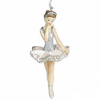 Фігурка підвісна "Балерина" 11 см, шампань, 707-851 Фігурка підвісна "Балерина" 11 см, шампань, 707-851