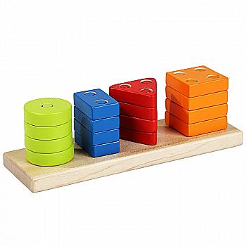 Сортер дерев`яний Cubika LSG-2, 15337 Сортер дерев`яний Cubika LSG-2, 15337