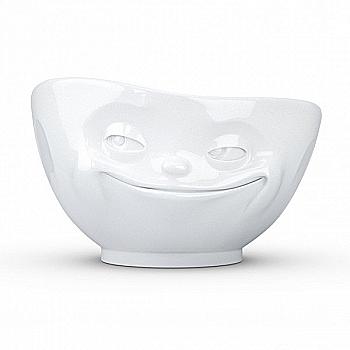 Піала Grinning Хитрун, білий фарфор, 1000 мл, Tassen Піала Grinning Хитрун, білий фарфор, 1000 мл, Tassen