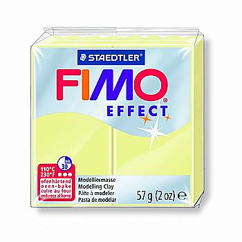 Пластика Effect, Ванільна пастельна, 57г, Fimo Пластика Effect, Ванільна пастельна, 57г, Fimo